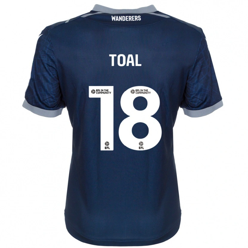 Danxen Damen Eoin Toal #18 Marine Grau Auswärtstrikot Trikot 2025/26 T-Shirt