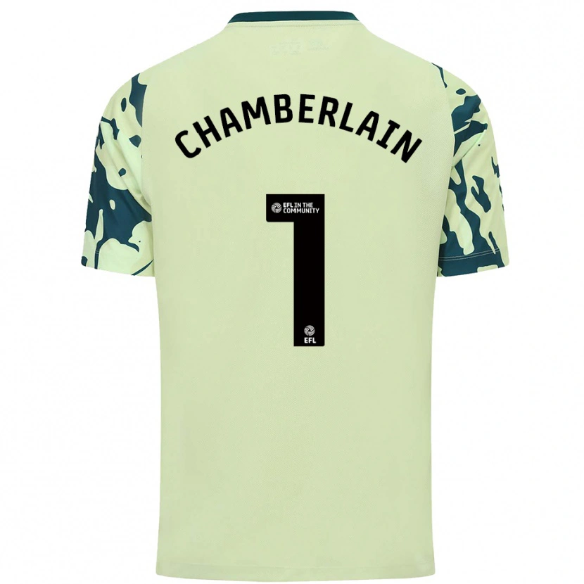 Danxen Damen Ceryn Chamberlain #1 Dunkelgrün Auswärtstrikot Trikot 2025/26 T-Shirt