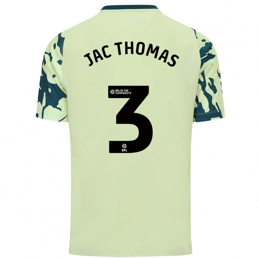 Danxen Damen Jac Thomas #3 Dunkelgrün Auswärtstrikot Trikot 2025/26 T-Shirt