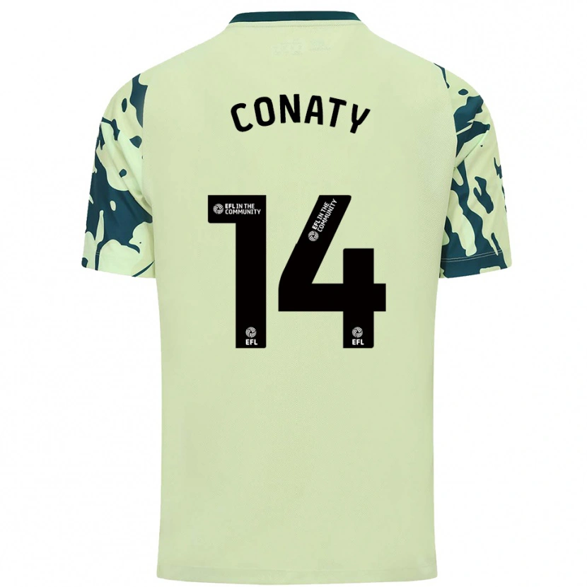 Danxen Damen Keano Conaty #14 Dunkelgrün Auswärtstrikot Trikot 2025/26 T-Shirt