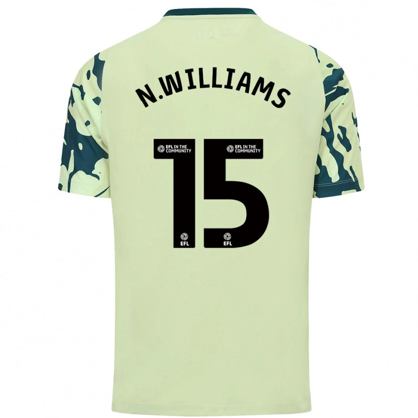 Danxen Damen Noah Williams #15 Dunkelgrün Auswärtstrikot Trikot 2025/26 T-Shirt