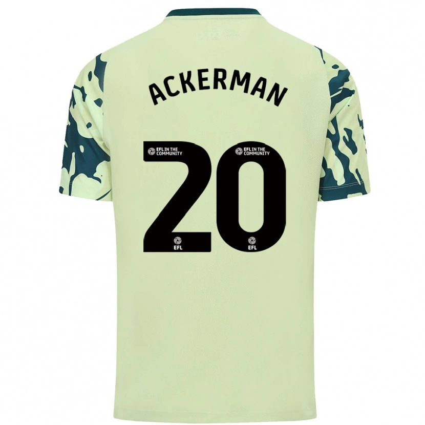 Danxen Damen Mali Ackerman #20 Dunkelgrün Auswärtstrikot Trikot 2025/26 T-Shirt