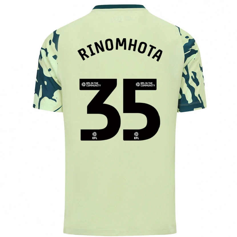 Danxen Damen Andy Rinomhota #35 Dunkelgrün Auswärtstrikot Trikot 2025/26 T-Shirt