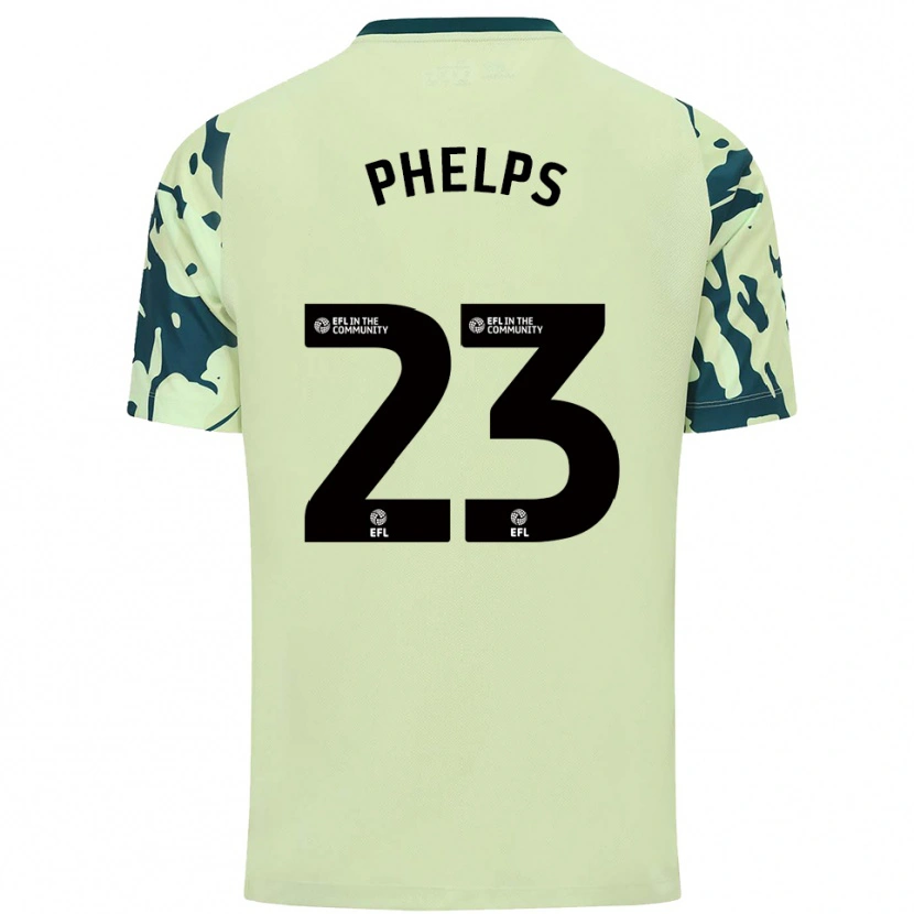Danxen Damen Anna Phelps #23 Dunkelgrün Auswärtstrikot Trikot 2025/26 T-Shirt