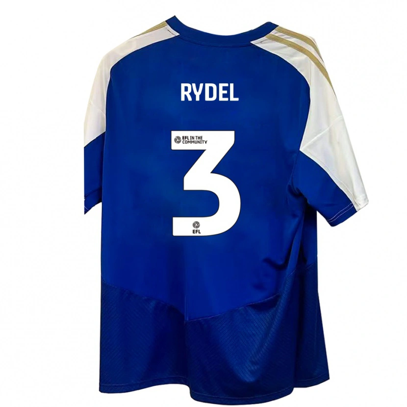 Danxen Damen Ryan Rydel #3 Blau Weiß Gold Auswärtstrikot Trikot 2025/26 T-Shirt