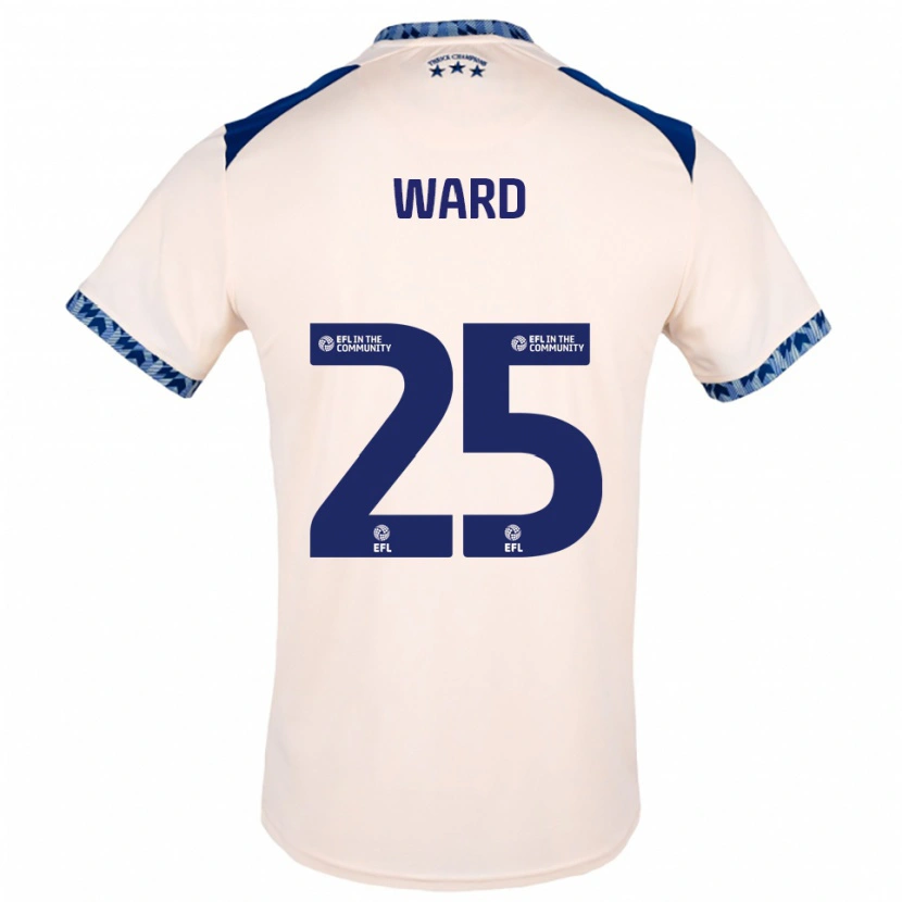 Danxen Damen Danny Ward #25 Creme Marine Auswärtstrikot Trikot 2025/26 T-Shirt