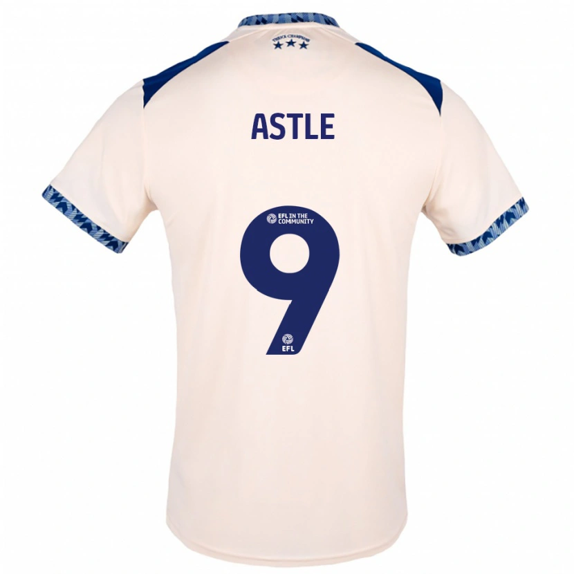 Danxen Damen Katie Astle #9 Creme Marine Auswärtstrikot Trikot 2025/26 T-Shirt