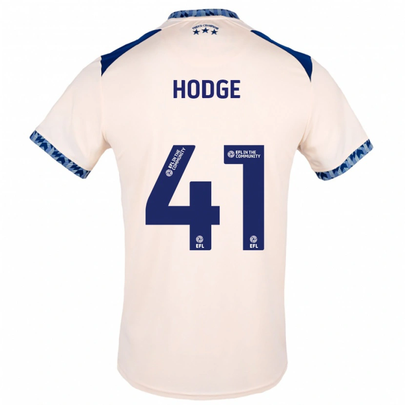 Danxen Damen Joe Hodge #41 Creme Marine Auswärtstrikot Trikot 2025/26 T-Shirt