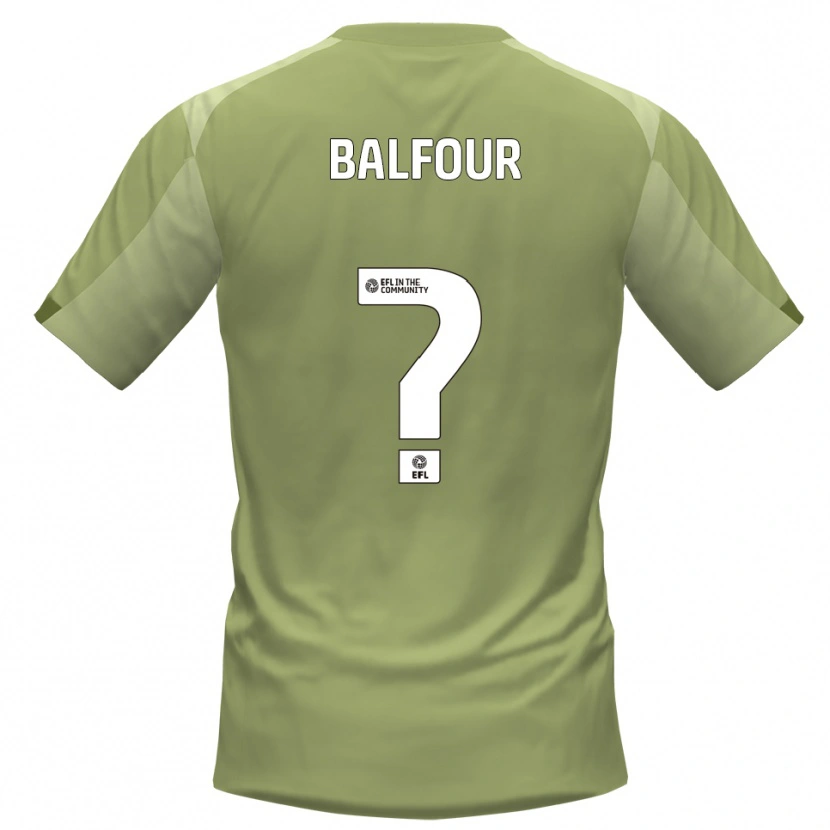 Danxen Damen Kallie Balfour #0 Salbei Champagner Auswärtstrikot Trikot 2025/26 T-Shirt