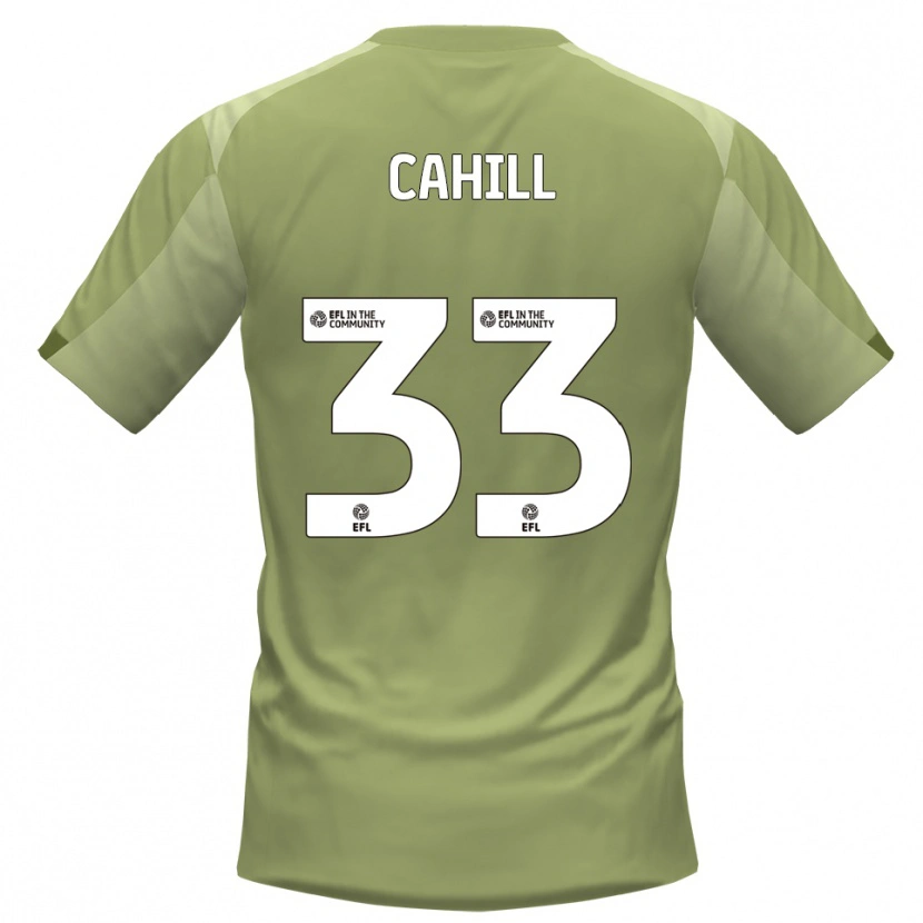 Danxen Damen Killian Cahill #33 Salbei Champagner Auswärtstrikot Trikot 2025/26 T-Shirt