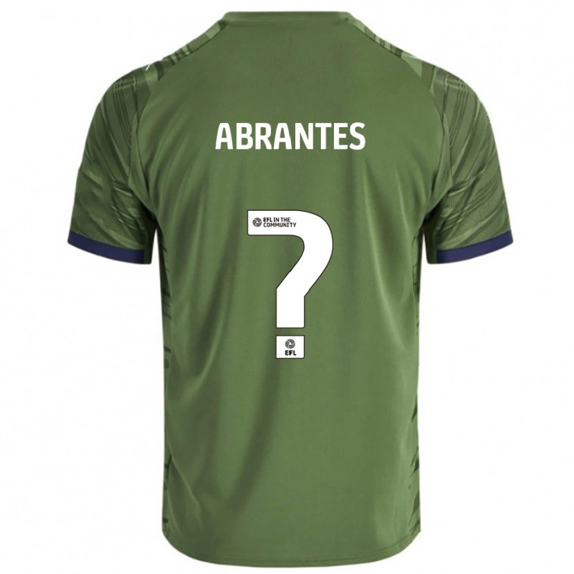 Danxen Damen Jessica Abrantes #0 Grün Weiß Auswärtstrikot Trikot 2025/26 T-Shirt
