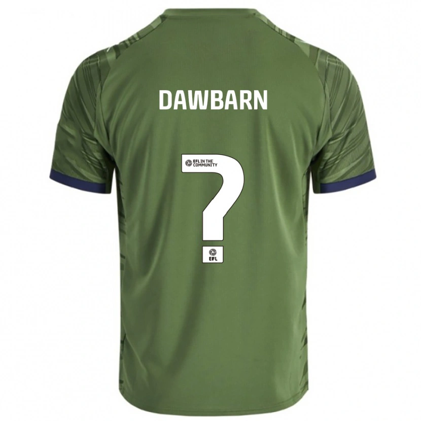 Danxen Damen Hannah Dawbarn #0 Grün Weiß Auswärtstrikot Trikot 2025/26 T-Shirt