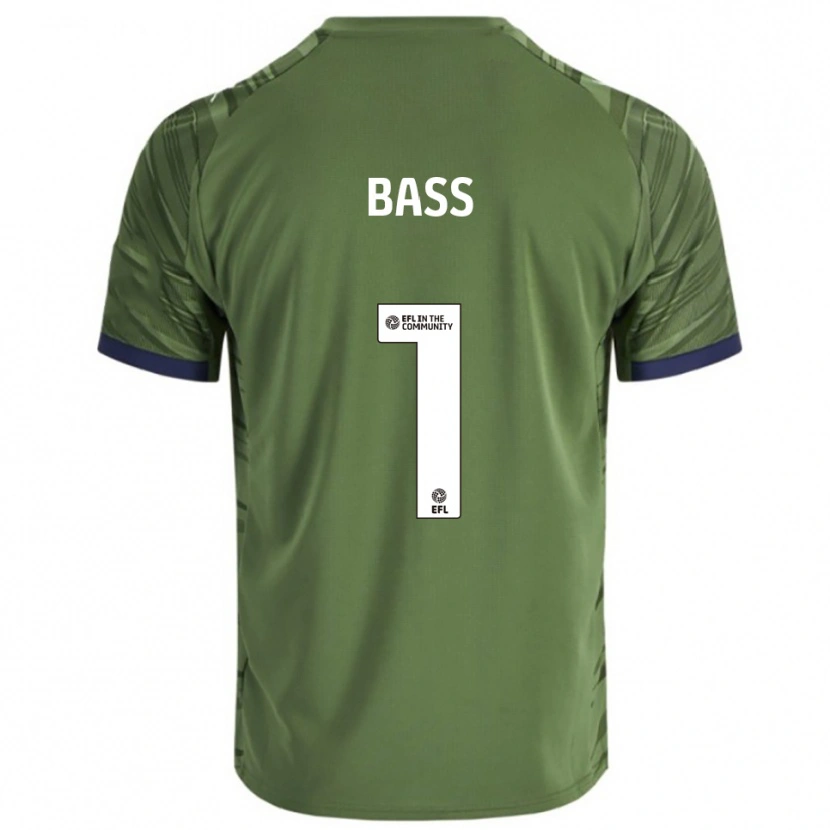 Danxen Damen Alex Bass #1 Grün Weiß Auswärtstrikot Trikot 2025/26 T-Shirt