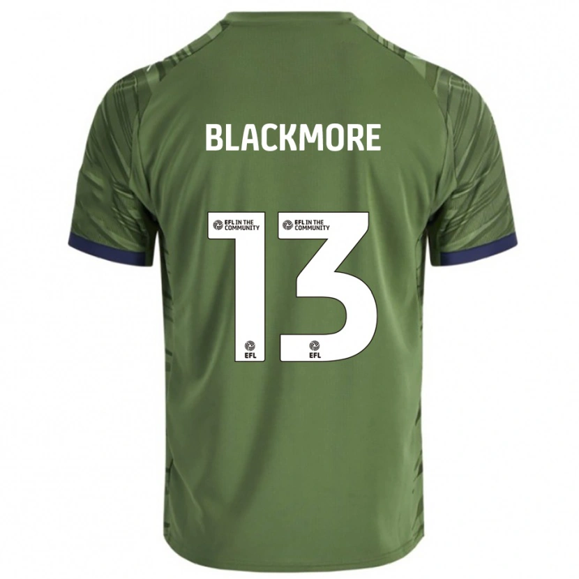 Danxen Damen Will Blackmore #13 Grün Weiß Auswärtstrikot Trikot 2025/26 T-Shirt