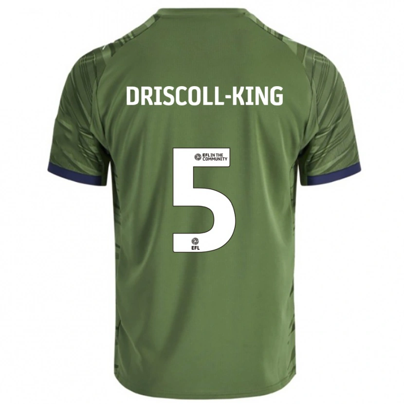 Danxen Damen Evie Driscoll-King #5 Grün Weiß Auswärtstrikot Trikot 2025/26 T-Shirt
