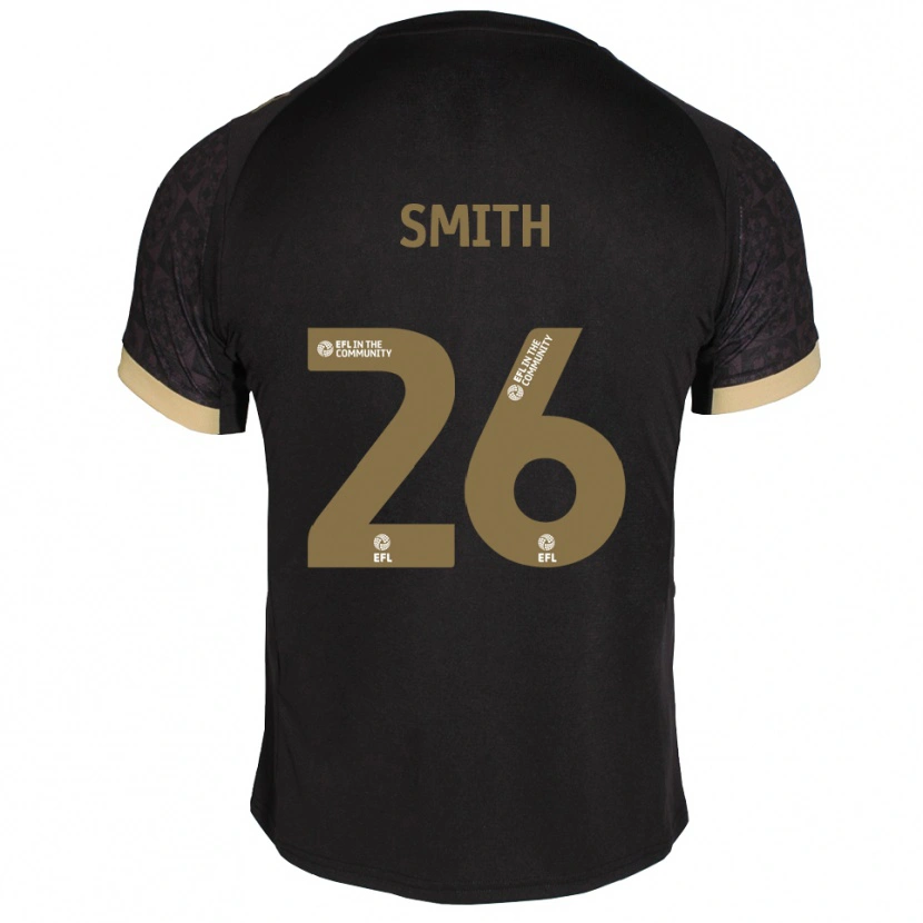 Danxen Damen Caitlin Smith #26 Schwarz Gold Auswärtstrikot Trikot 2025/26 T-Shirt