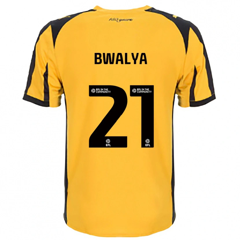 Danxen Damen Sophie Bwalya #21 Orange Schwarz Auswärtstrikot Trikot 2025/26 T-Shirt