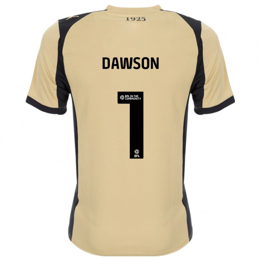 Danxen Damen Cameron Dawson #1 Gold Schwarz Auswärtstrikot Trikot 2025/26 T-Shirt