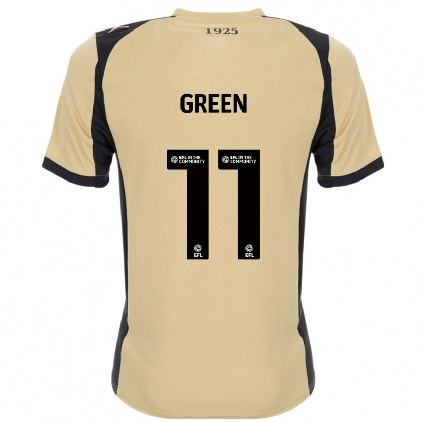 Danxen Damen Andre Green #11 Gold Schwarz Auswärtstrikot Trikot 2025/26 T-Shirt