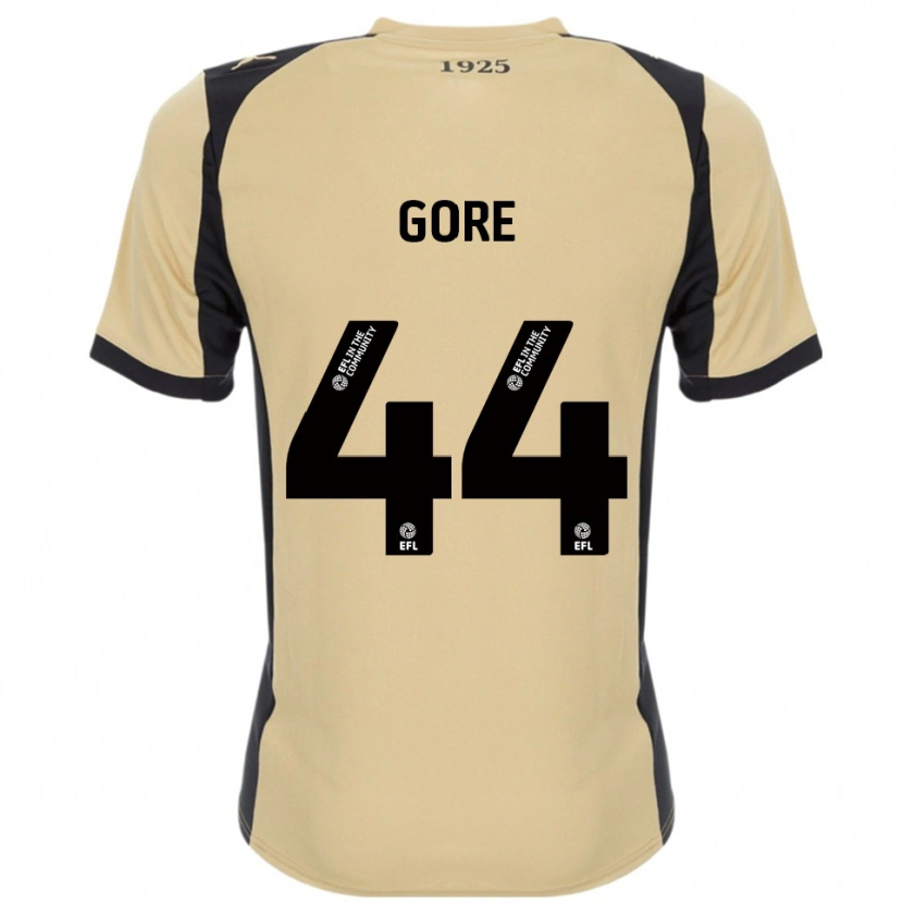 Danxen Damen Daniel Gore #44 Gold Schwarz Auswärtstrikot Trikot 2025/26 T-Shirt