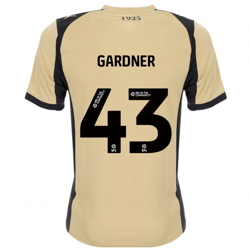 Danxen Damen Dean Gardner #43 Gold Schwarz Auswärtstrikot Trikot 2025/26 T-Shirt