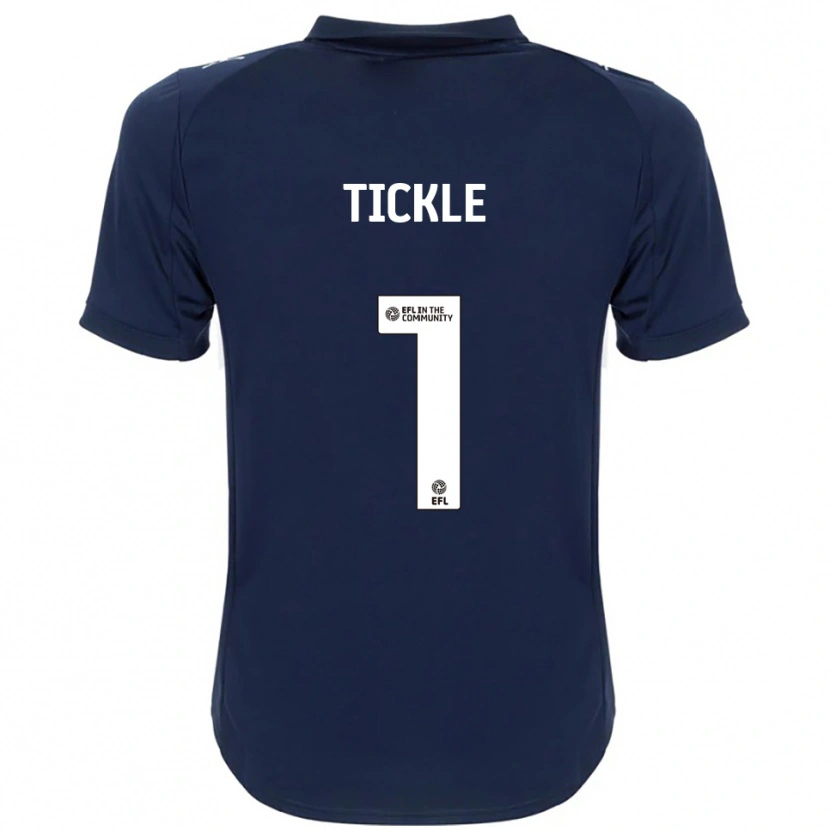 Danxen Damen Sam Tickle #1 Marine Weiß Auswärtstrikot Trikot 2025/26 T-Shirt