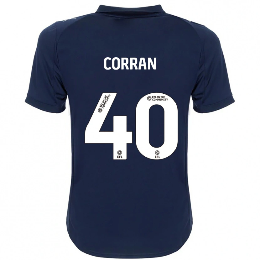 Danxen Damen Matthew Corran #40 Marine Weiß Auswärtstrikot Trikot 2025/26 T-Shirt