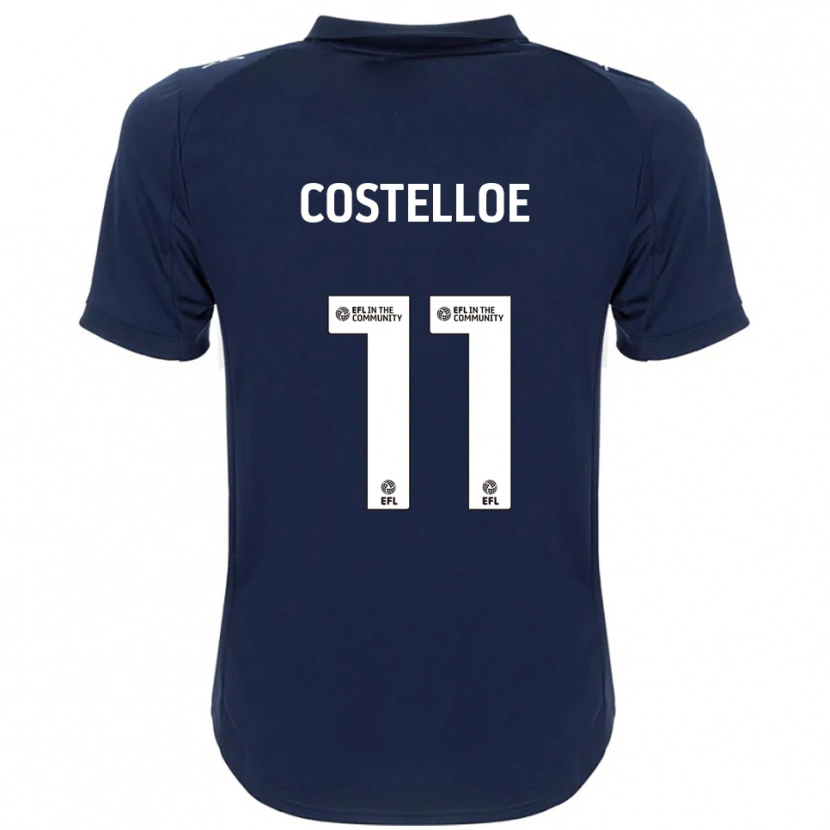 Danxen Damen Dara Costelloe #11 Marine Weiß Auswärtstrikot Trikot 2025/26 T-Shirt