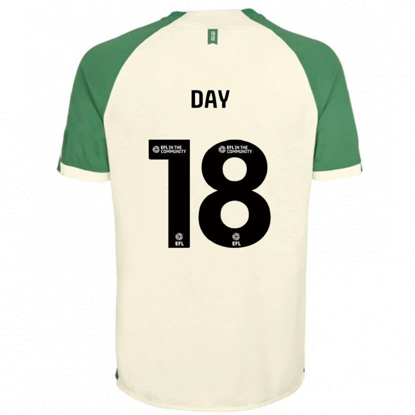 Danxen Damen Niamh Day #18 Cremeweiß Grün Auswärtstrikot Trikot 2025/26 T-Shirt