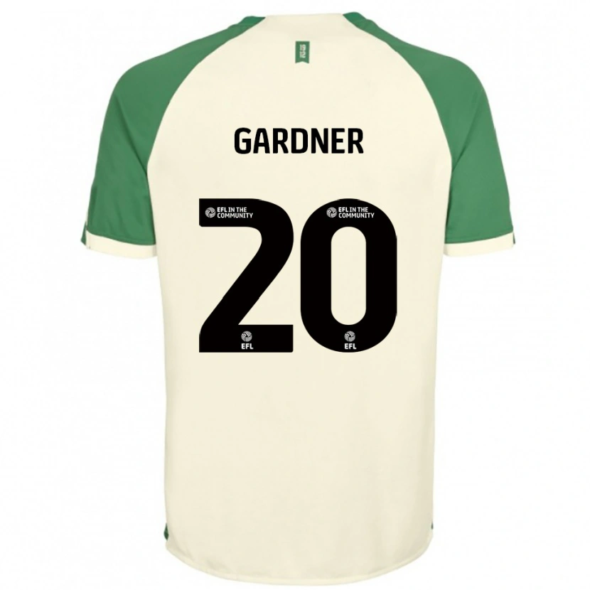 Danxen Damen Gary Gardner #20 Cremeweiß Grün Auswärtstrikot Trikot 2025/26 T-Shirt