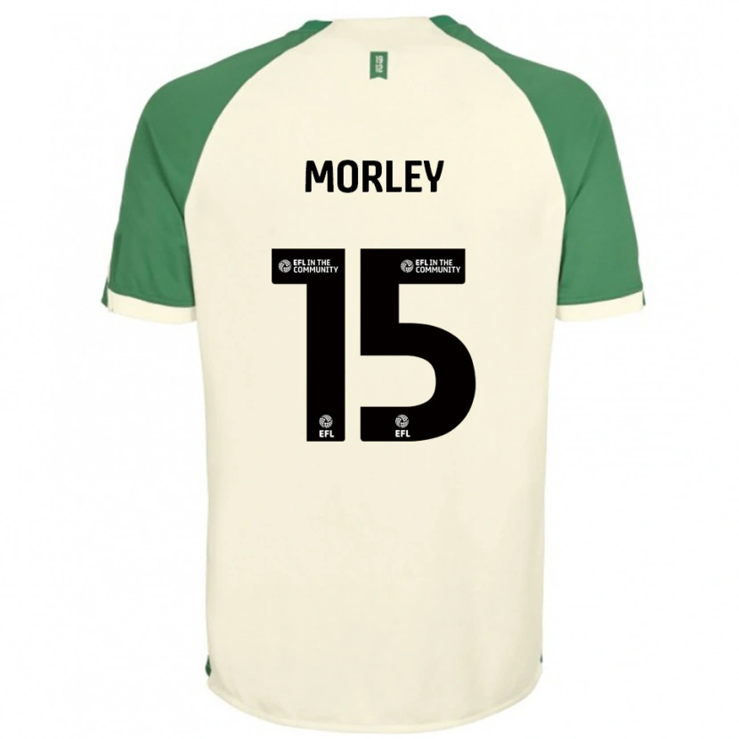 Danxen Damen Jess Morley #15 Cremeweiß Grün Auswärtstrikot Trikot 2025/26 T-Shirt