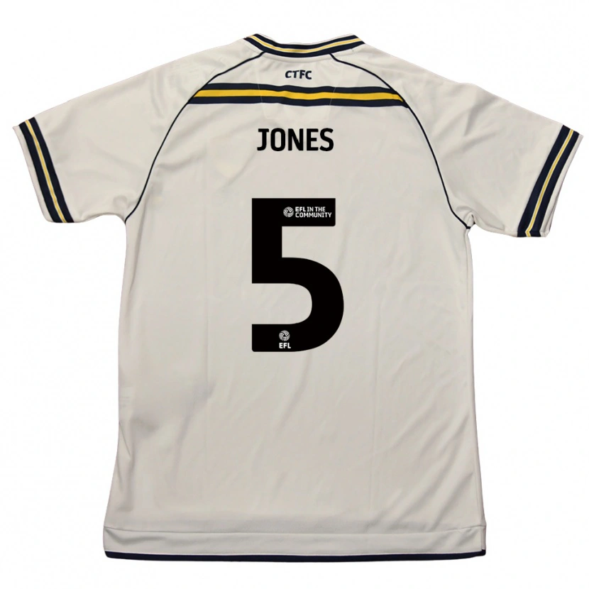 Danxen Damen Courtney Jones #5 Weiß Marine Auswärtstrikot Trikot 2025/26 T-Shirt