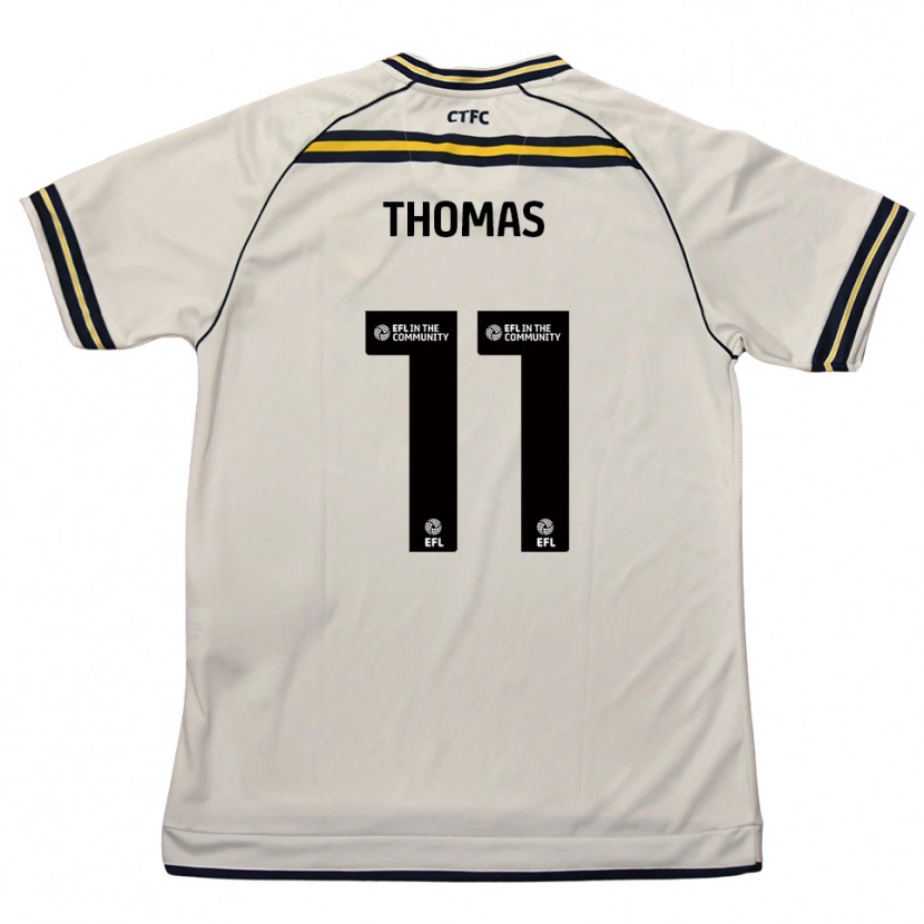 Danxen Damen Jordan Thomas #11 Weiß Marine Auswärtstrikot Trikot 2025/26 T-Shirt