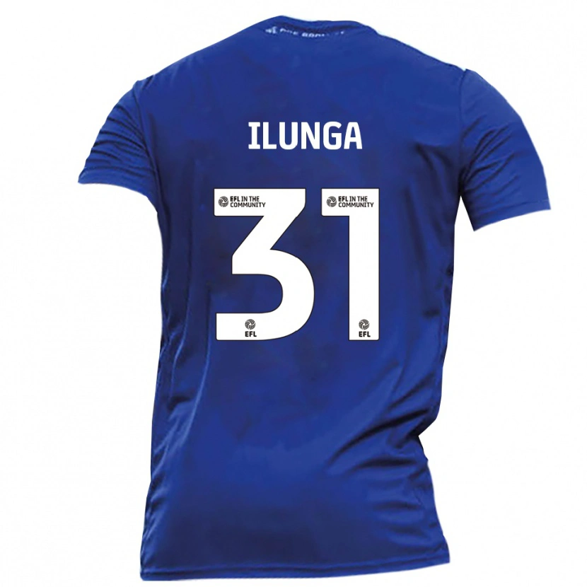 Danxen Damen Brooklyn Ilunga #31 Blau Weiß Auswärtstrikot Trikot 2025/26 T-Shirt