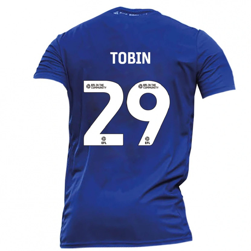 Danxen Damen Josh Tobin #29 Blau Weiß Auswärtstrikot Trikot 2025/26 T-Shirt