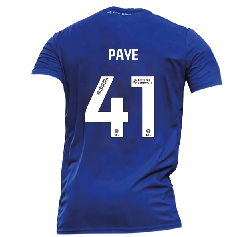 Danxen Damen Charlie Paye #41 Blau Weiß Auswärtstrikot Trikot 2025/26 T-Shirt