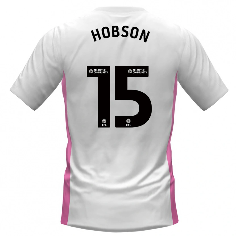 Danxen Damen Bailey Hobson #15 Weiß Rot Auswärtstrikot Trikot 2025/26 T-Shirt