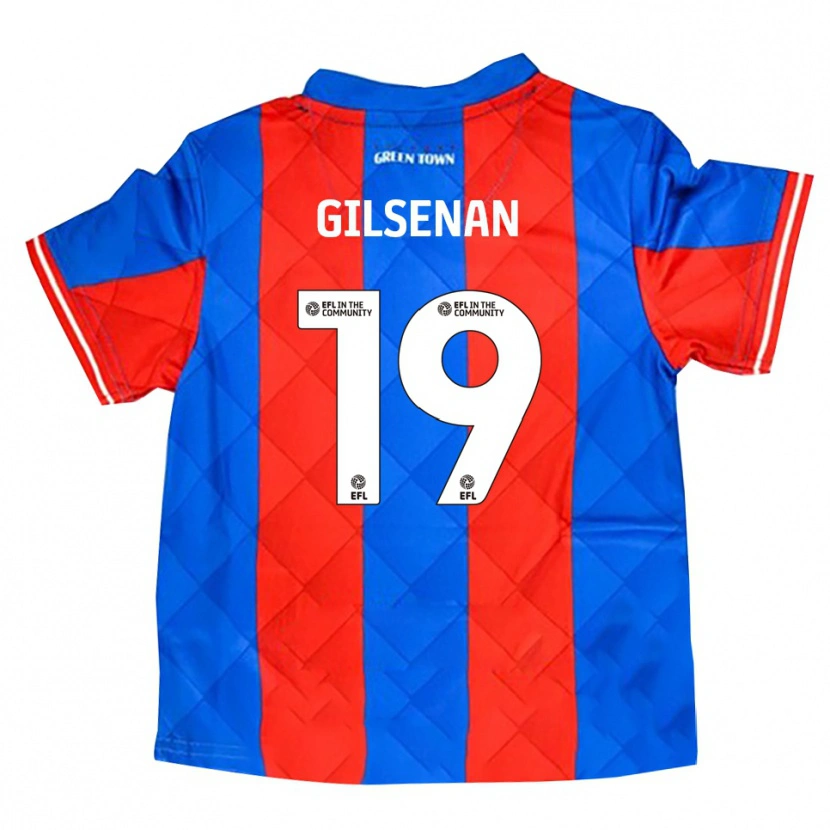 Danxen Damen Zak Gilsenan #19 Blau Rot Weiß Auswärtstrikot Trikot 2025/26 T-Shirt