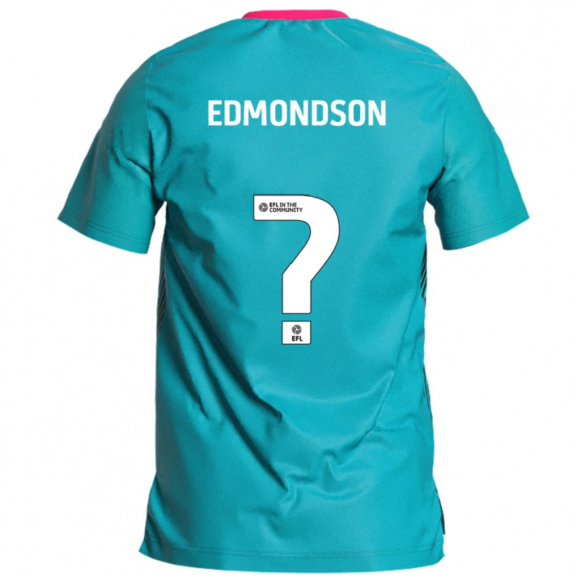 Danxen Damen Rhian Edmondson #0 Himmelblau Pink Auswärtstrikot Trikot 2025/26 T-Shirt