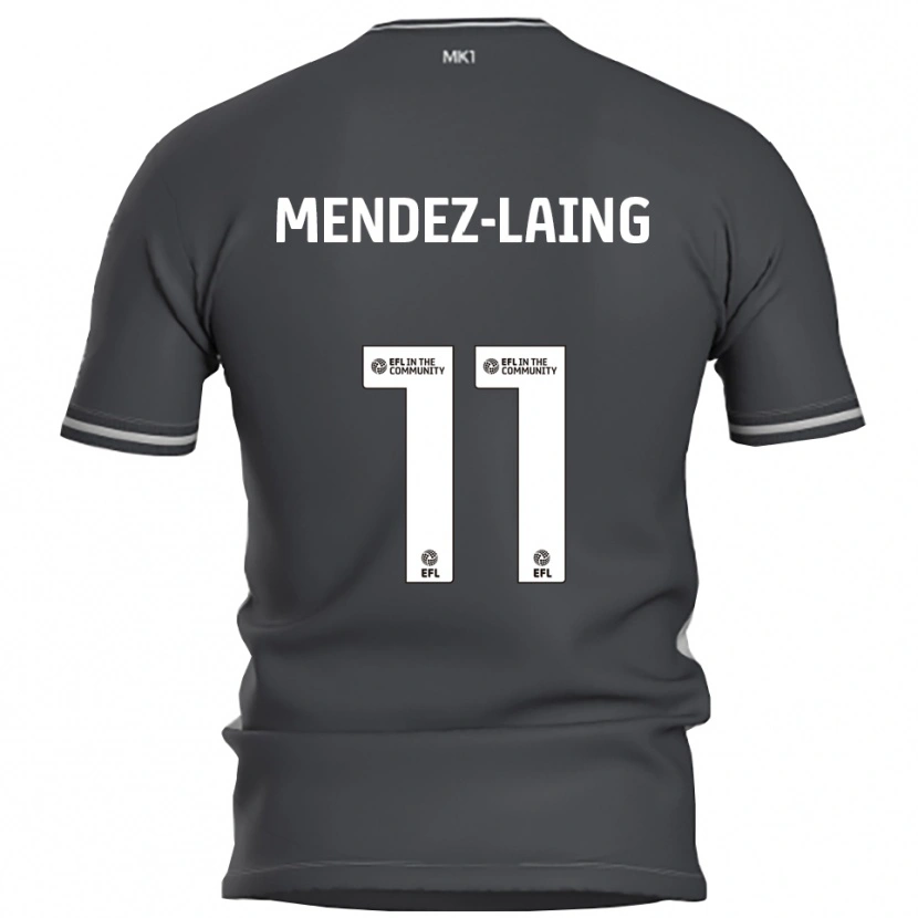 Danxen Damen Nathaniel Méndez-Laing #11 Grau Silber Auswärtstrikot Trikot 2025/26 T-Shirt