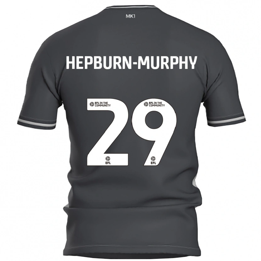 Danxen Damen Rushian Hepburn-Murphy #29 Grau Silber Auswärtstrikot Trikot 2025/26 T-Shirt