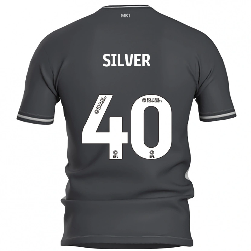 Danxen Damen Rian Silver #40 Grau Silber Auswärtstrikot Trikot 2025/26 T-Shirt