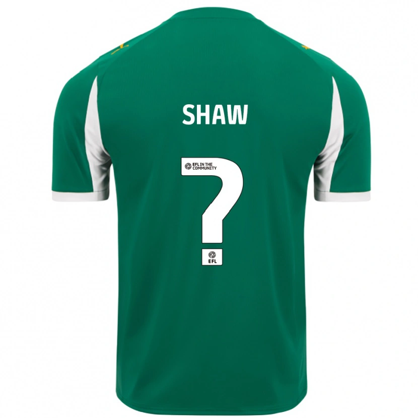 Danxen Damen Ashton Shaw #0 Grün Weiß Auswärtstrikot Trikot 2025/26 T-Shirt