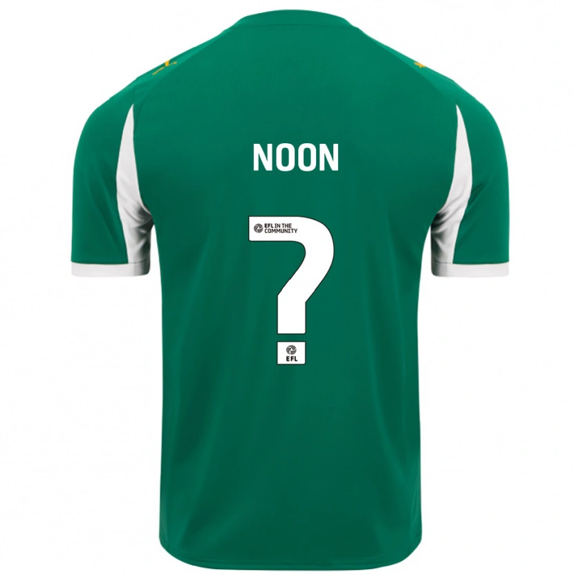 Danxen Damen Zac Noon #0 Grün Weiß Auswärtstrikot Trikot 2025/26 T-Shirt