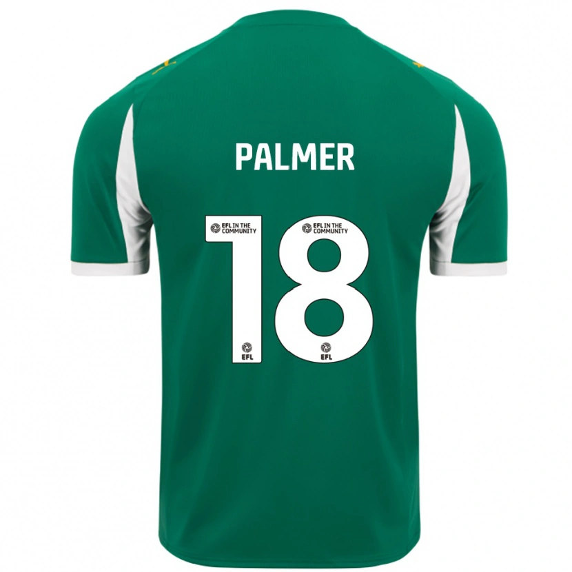 Danxen Damen Matt Palmer #18 Grün Weiß Auswärtstrikot Trikot 2025/26 T-Shirt
