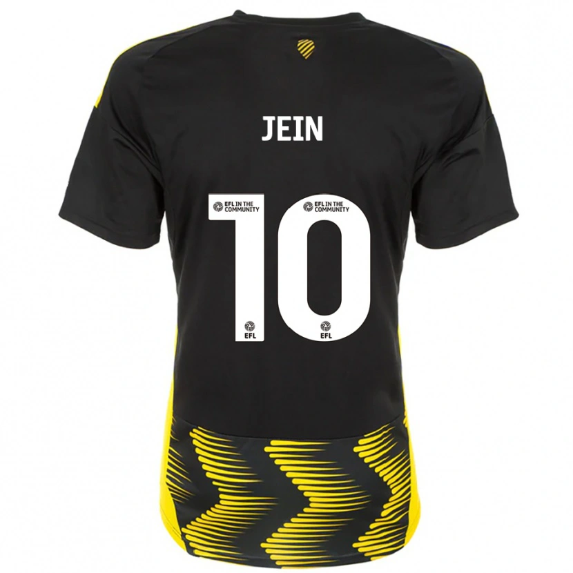 Danxen Damen Shaunna Jein #10 Schwarz Gelb Auswärtstrikot Trikot 2025/26 T-Shirt
