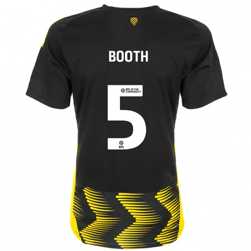 Danxen Damen Lailah Booth #5 Schwarz Gelb Auswärtstrikot Trikot 2025/26 T-Shirt
