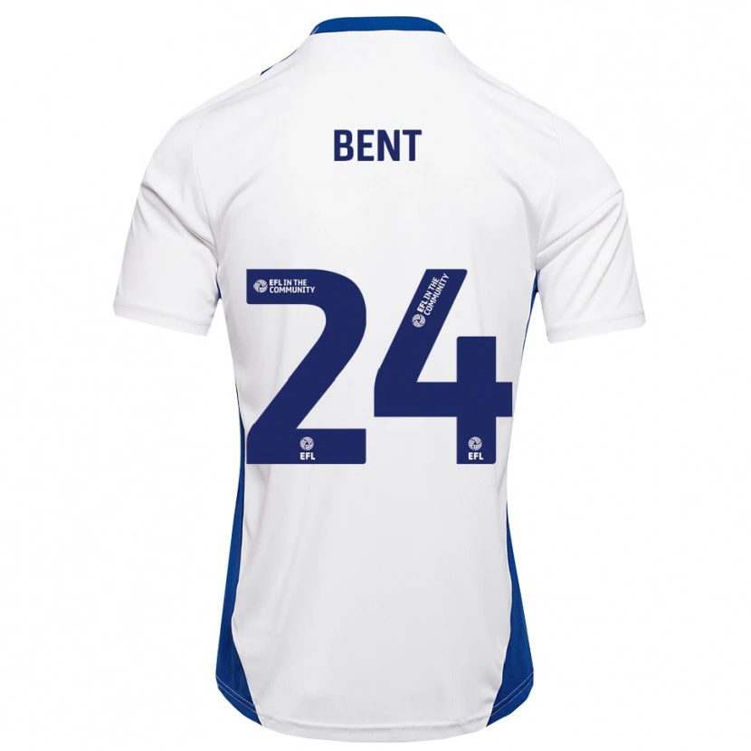 Danxen Damen Steph Bent #24 Weiß Blau Auswärtstrikot Trikot 2025/26 T-Shirt