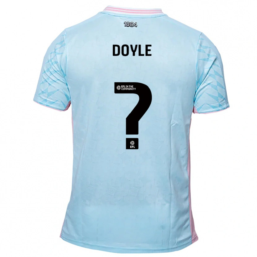 Danxen Damen Ellie Doyle #0 Himmelblau Pink Auswärtstrikot Trikot 2025/26 T-Shirt
