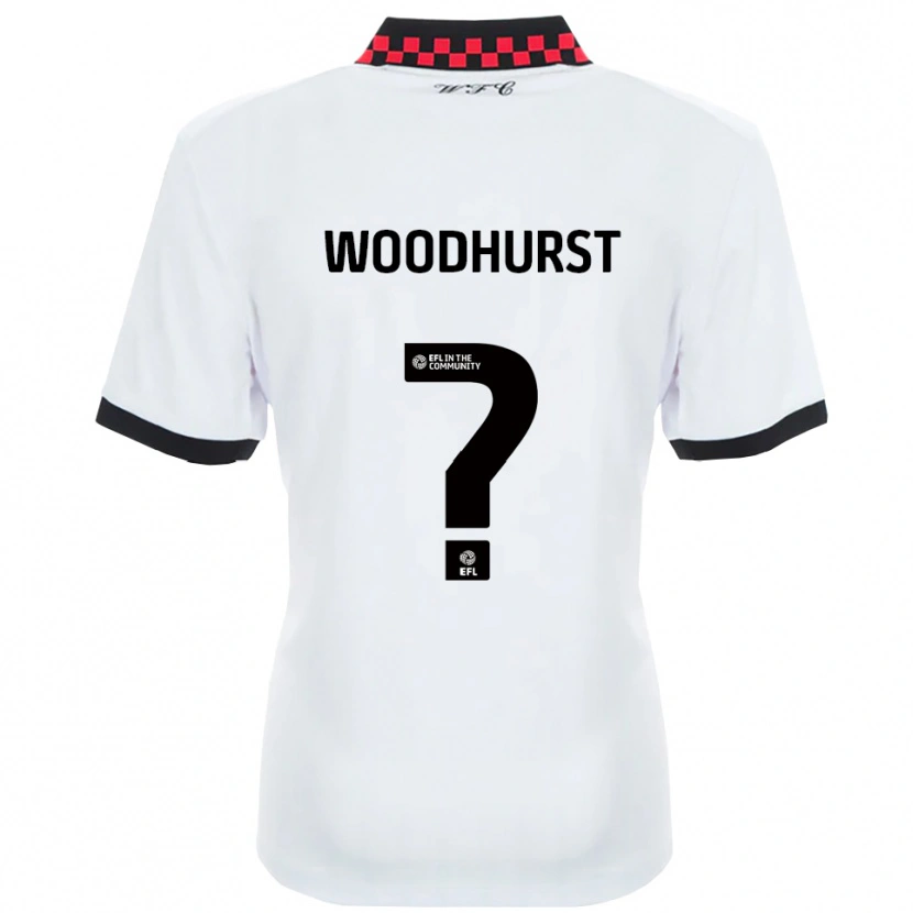 Danxen Damen Gurj Woodhurst #0 Weiß Schwarz Auswärtstrikot Trikot 2025/26 T-Shirt